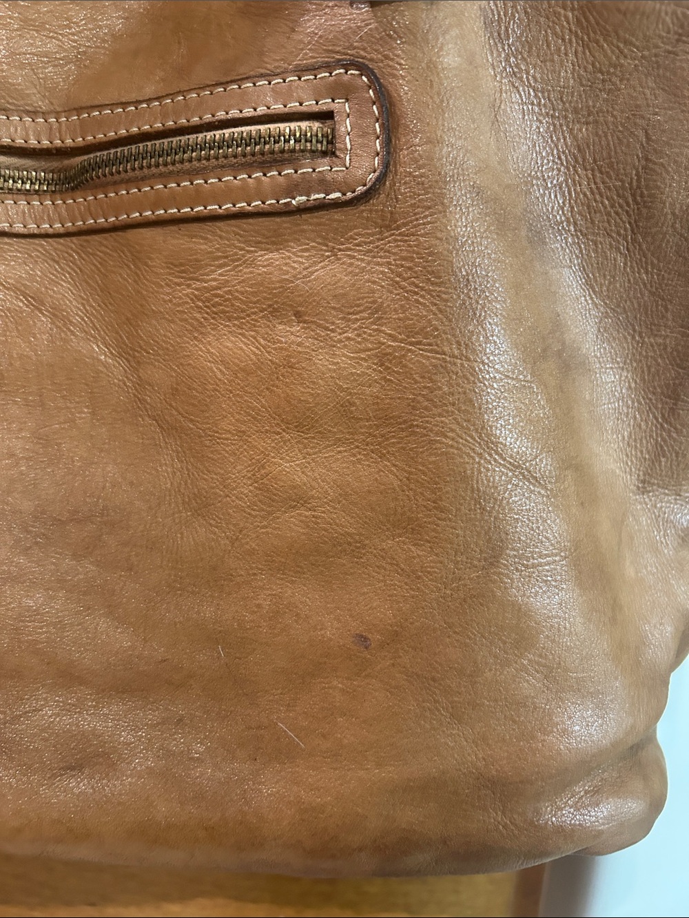 Vintage Costanza Rota Woven Leather Tote Bag in Brown - Picture 4 of 16